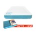 Set Saltea Latex Saltex 1400x2000 + Husa cu elastic